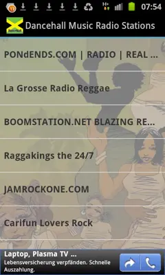 Dancehall Music Radio Stations android App screenshot 3